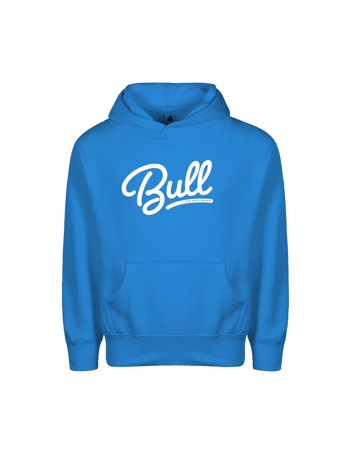 Bull Script - Carolina Blue Graphic Hoodie Youth Unisex | Bull