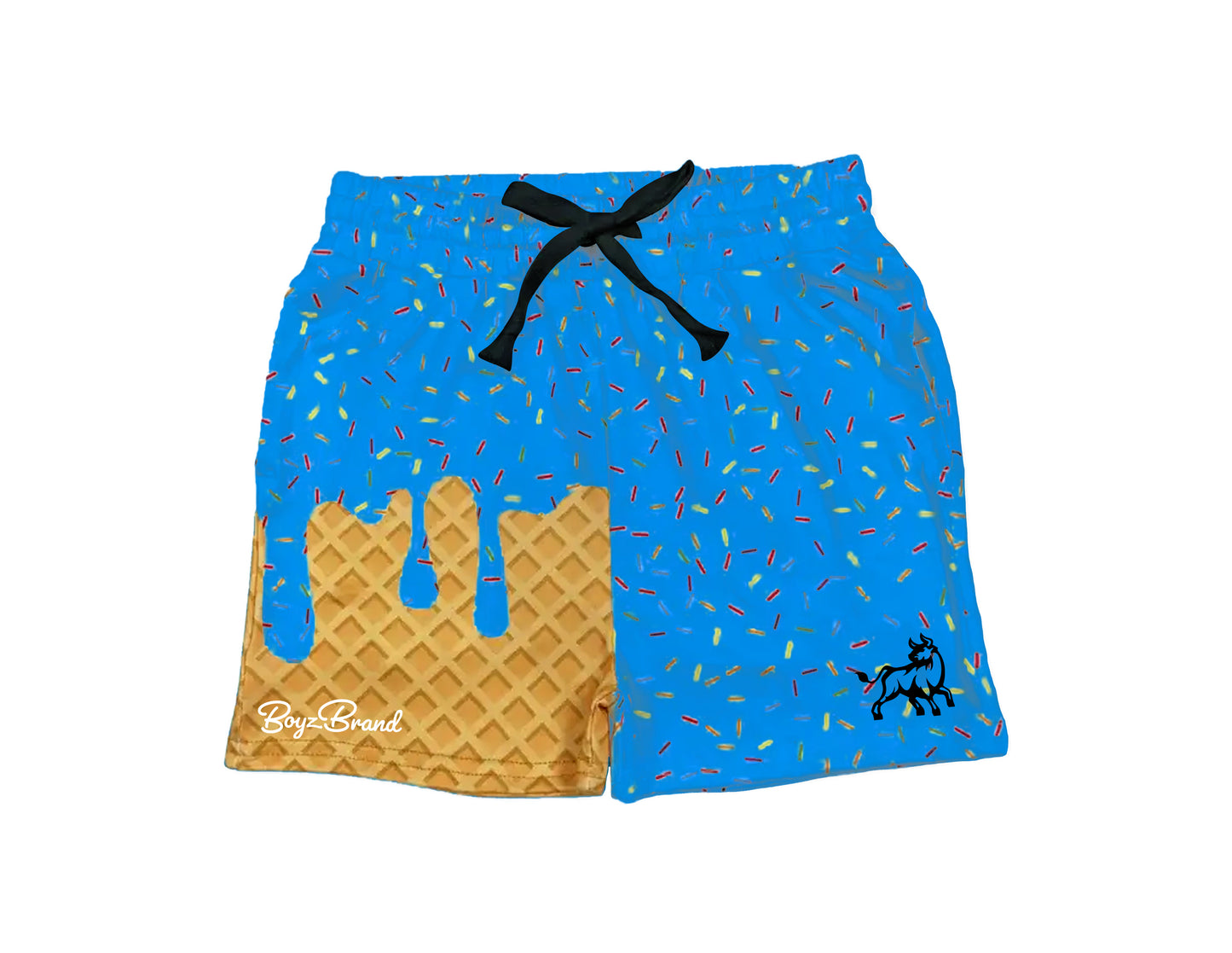 Sprinkle Shorts - Blue Shorts Youth Unisex | The Boyz Brand