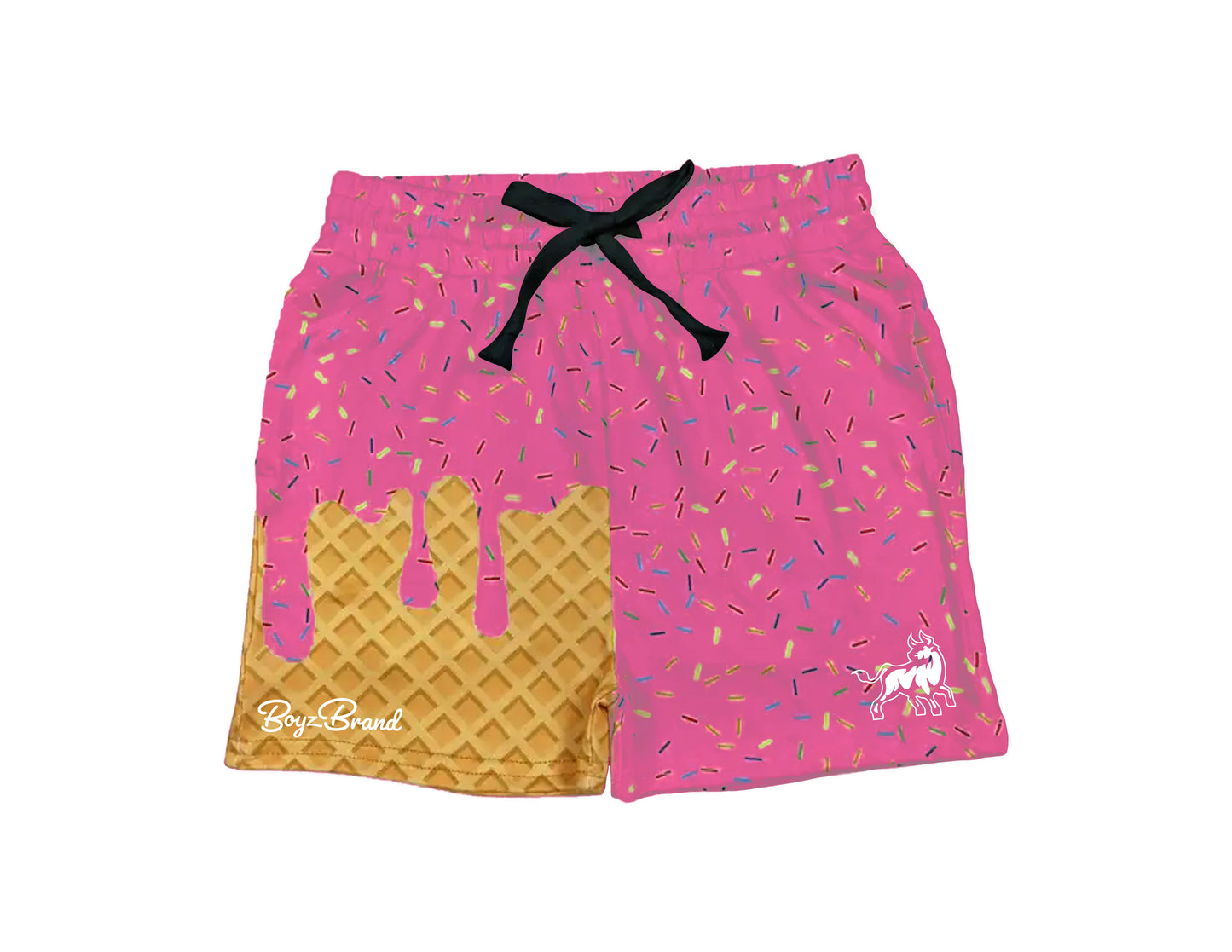 Sprinkle Shorts - Salmon Shorts Youth Unisex | The Boyz Brand