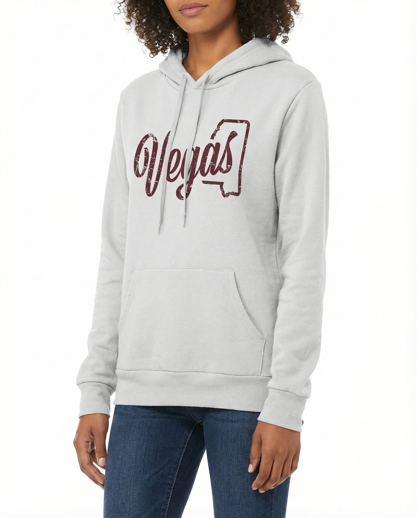 StarkVegas - White Graphic Hoodie Adult Unisex | SIP Boyz