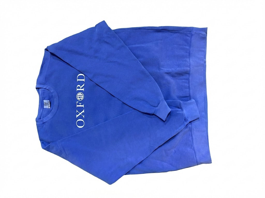 SIP- Blue Oxford Crewneck Adult