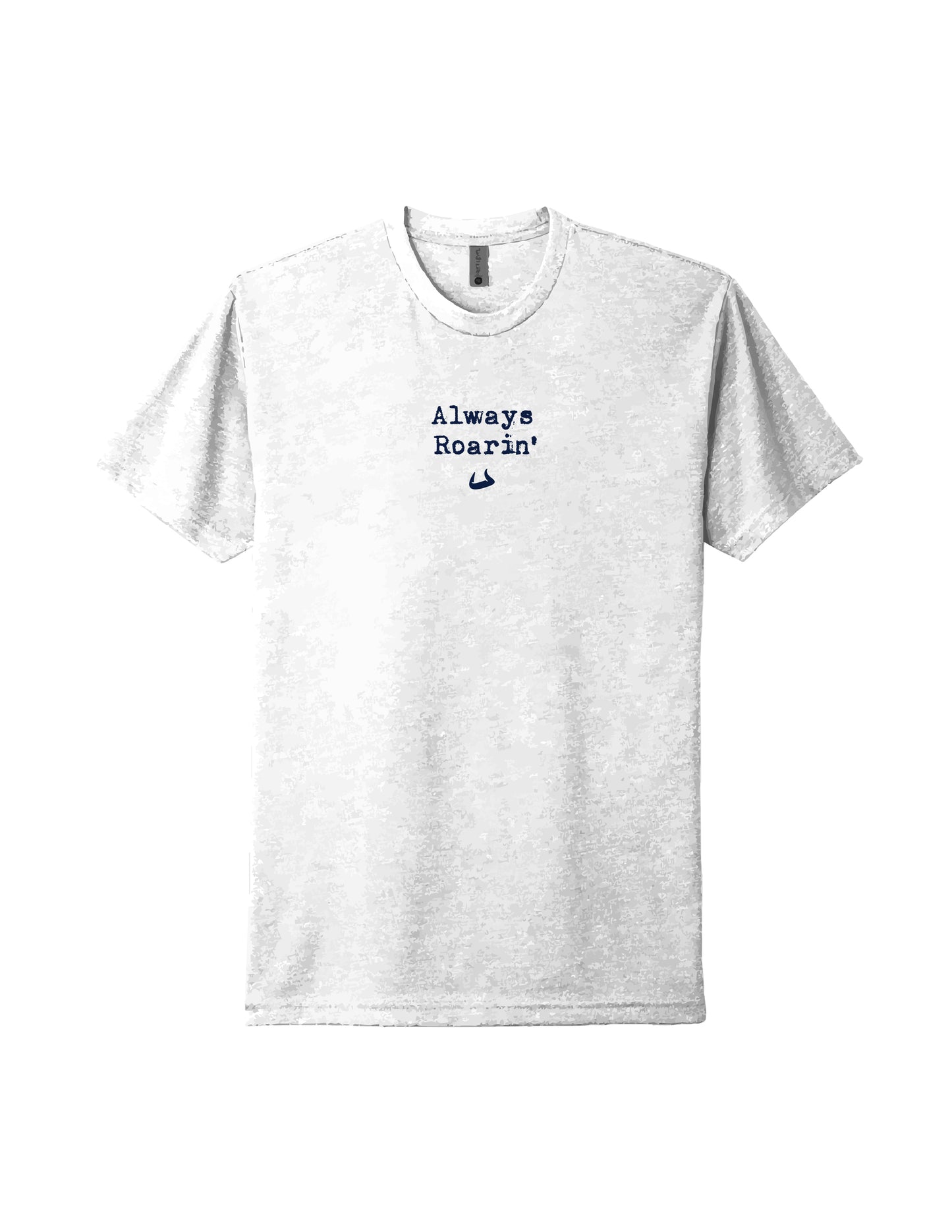 Always Roaring - White Graphic Tee Adult Unisex | Bull