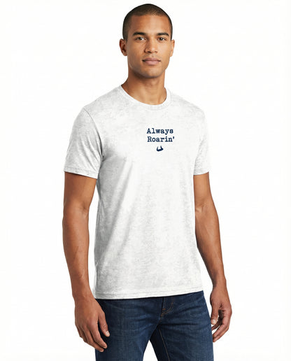 Always Roaring - White Graphic Tee Adult Unisex | Bull