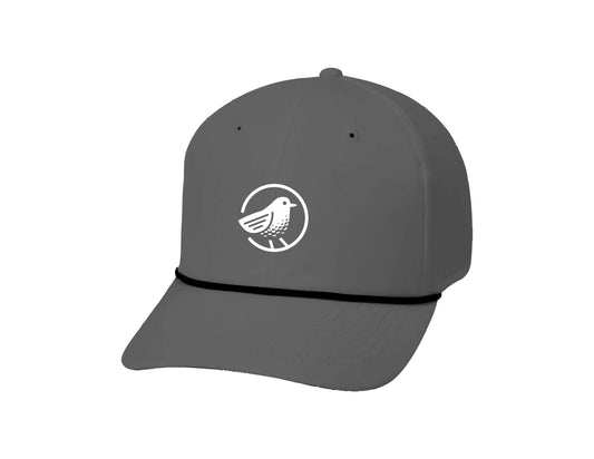 Birdie Golf - Gray Imperial Mid Rope Classic Snap Back Hat | SIP Boyz