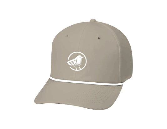 Birdie Golf - Khaki Imperial Mid Rope Classic Snap Back Hat | SIP Boyz