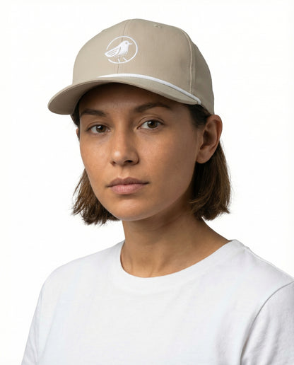Birdie Golf - Khaki Imperial Mid Rope Classic Snap Back Hat | SIP Boyz