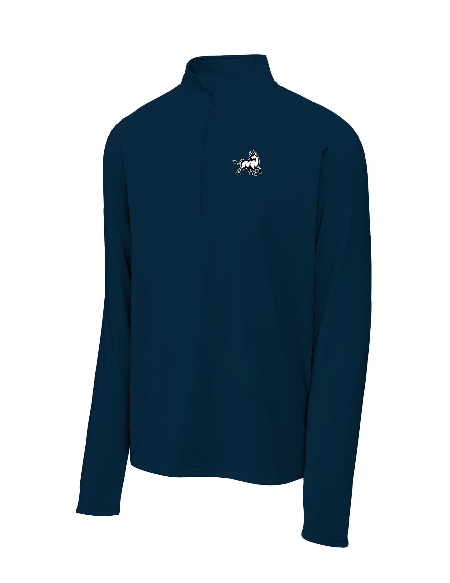 Bull Body - Blue Performance Quarter Zip Adult Unisex | SIP Boyz