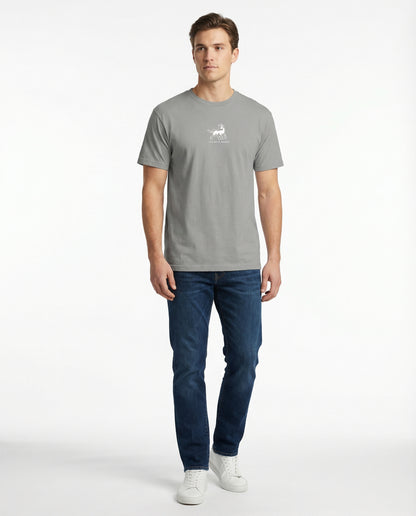 Bull - Light Gray Graphic Tee Adult Unisex | The Boyz Brand