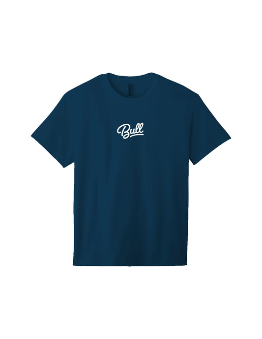 Bull Script - Navy Graphic Tee Youth Unisex | The Boyz Brand