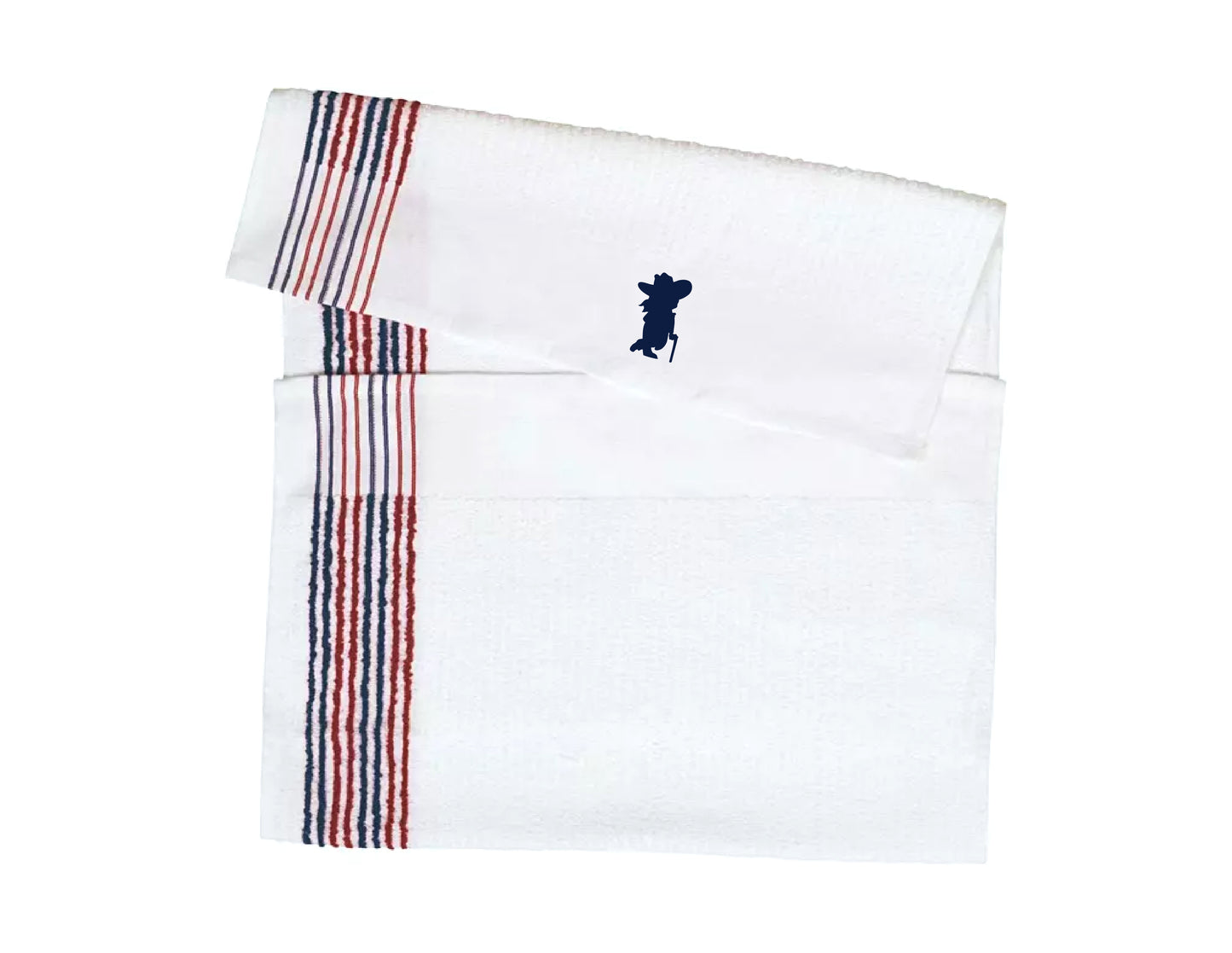 Col Reb - White and Maroon Graphic Towel | SIP Boyz