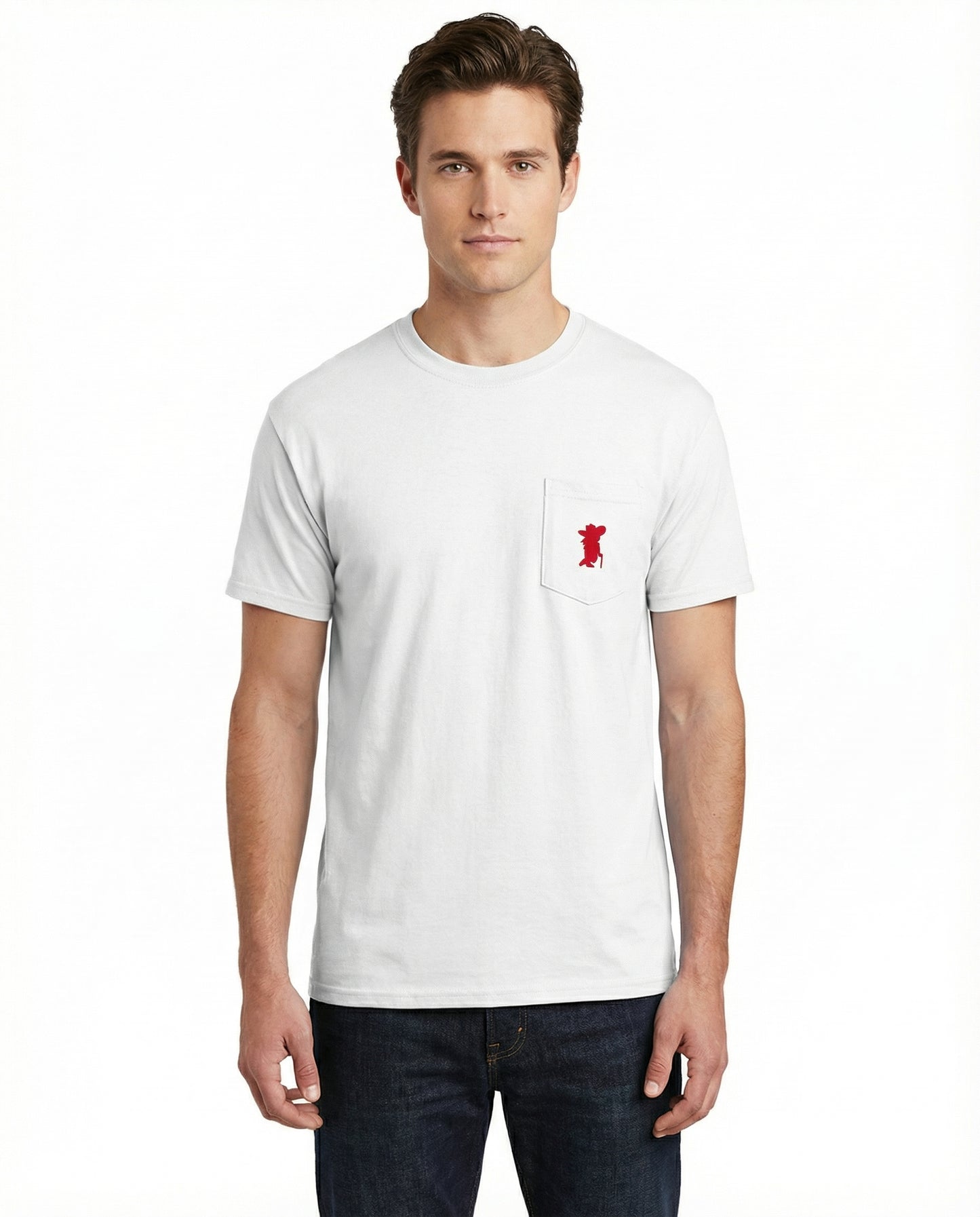 Come to the SIP - White Graphic Front Pocket Tee Adult Unisex | SIP Boyz