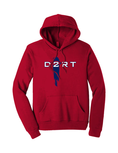 DART - Red Graphic Hoodie Adult Unisex | SIP Boyz