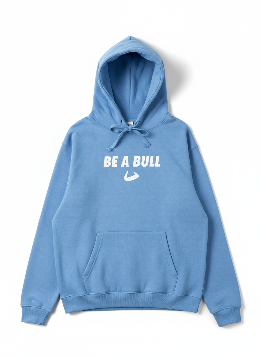 be a bull - blue Graphic Hoodie Unisex | SIP Boyz