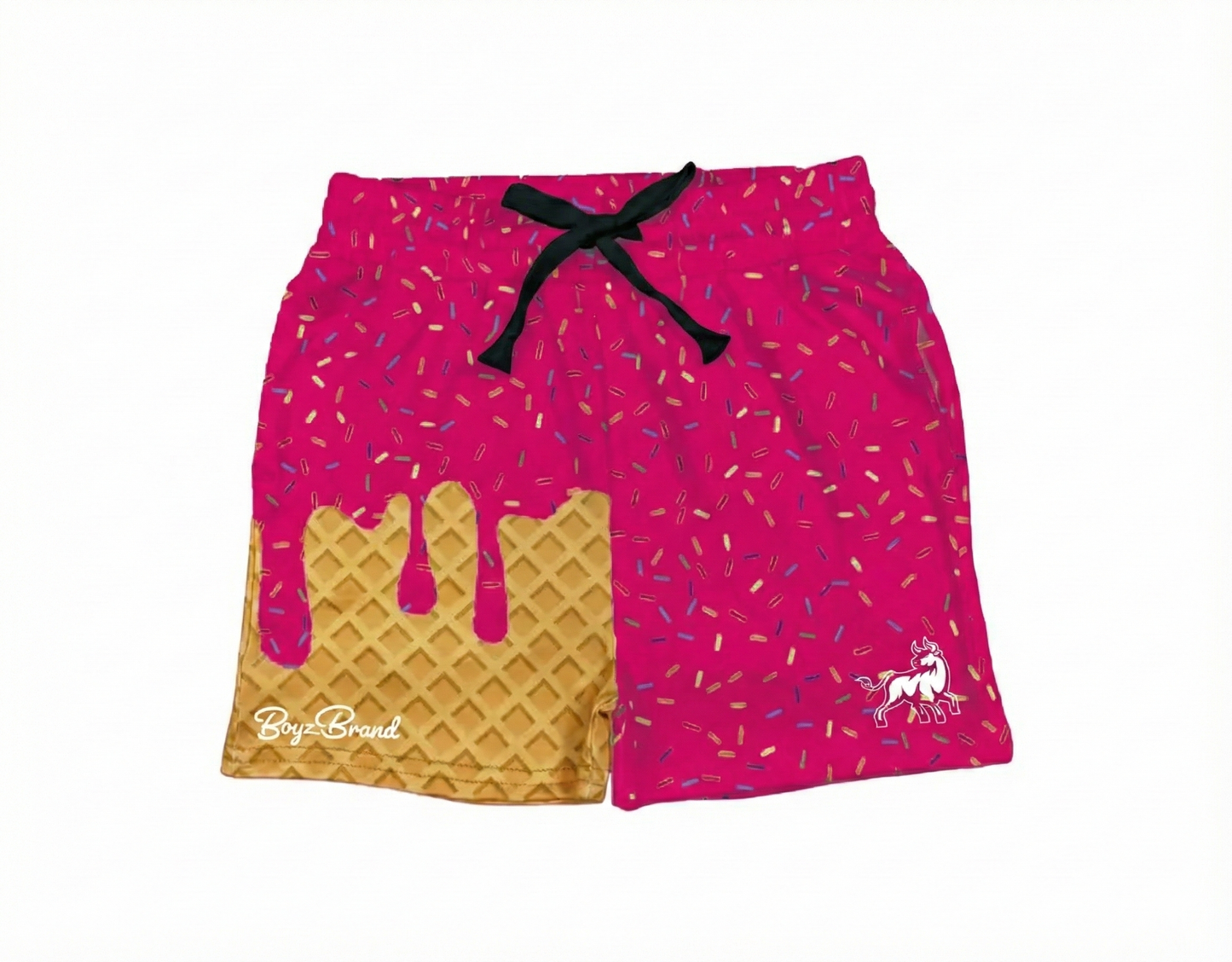 Sprinkle Shorts -  Hot Pink Shorts Youth Unisex | The Boyz Brand
