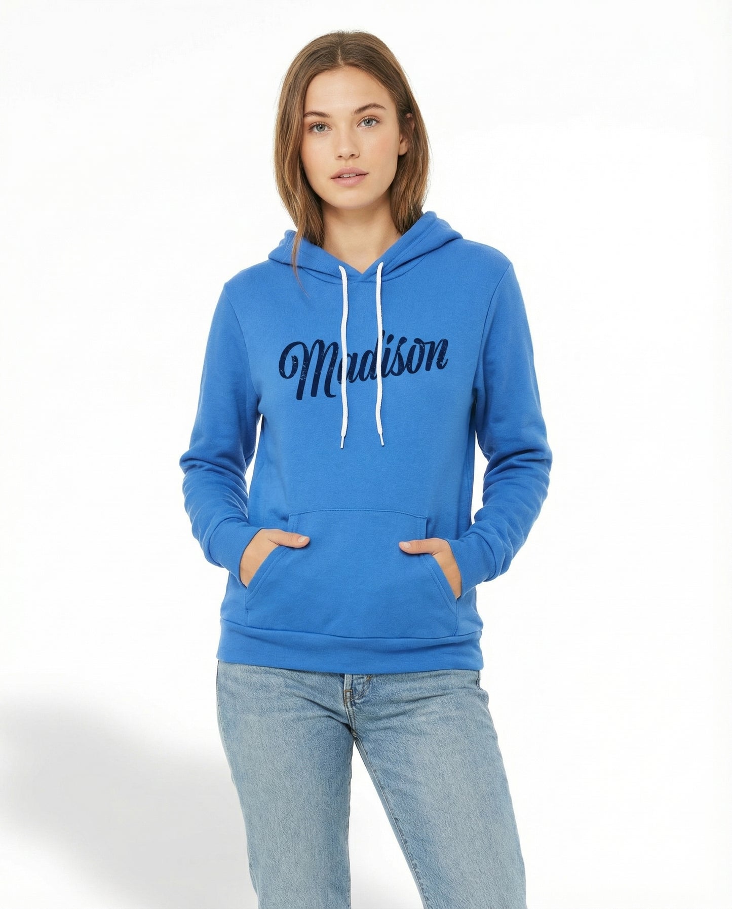 Madison - Blue Graphic Hoodie Adult Unisex | SIP Boyz