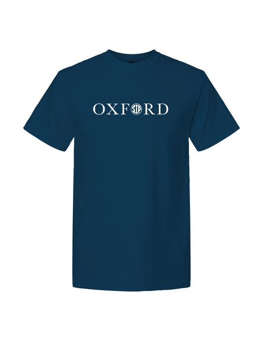 Oxford Mississippi -  Navy Blue Graphic Tee Adult Unisex | SIP Boyz