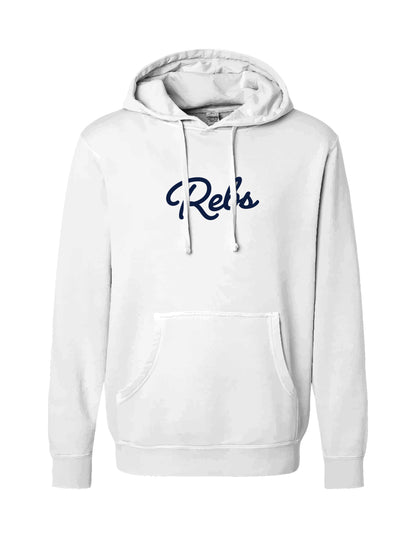 Rebs - White Graphic Hoodie Adult Unisex | SIP Boyz