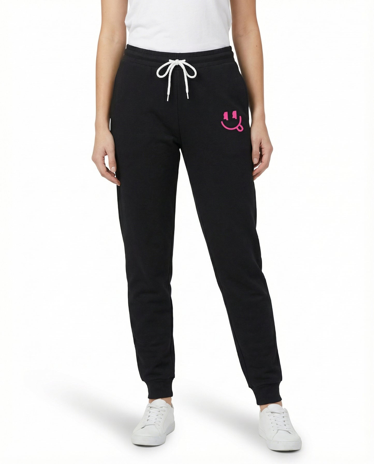 Smile -  Black Joggers Adult Unisex | SIP Boyz