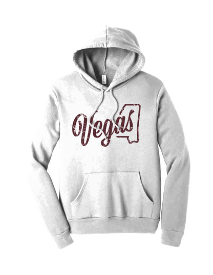 StarkVegas - White Graphic Hoodie Adult Unisex | SIP Boyz