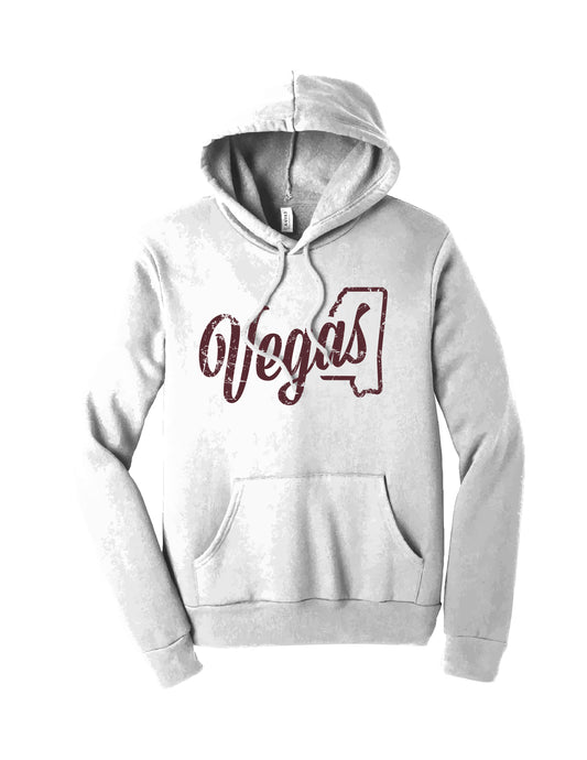 StarkVegas - White Graphic Hoodie Adult Unisex | SIP Boyz