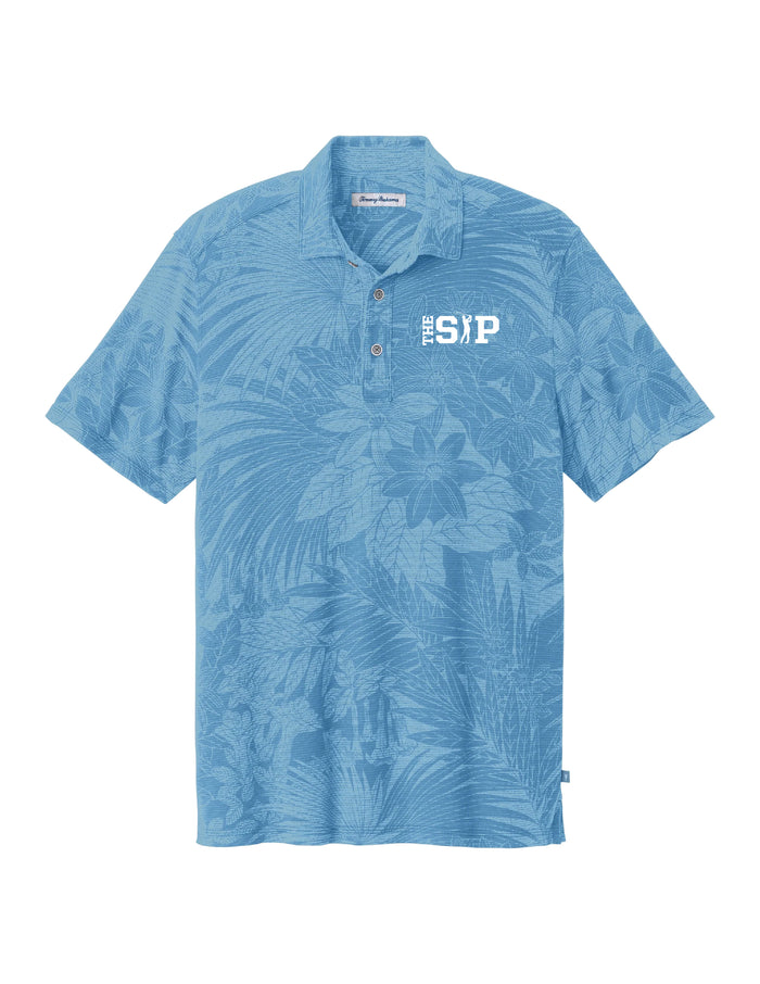 The Sip - Floral Performance Collard Tee Adult Unisex | SIP Boyz