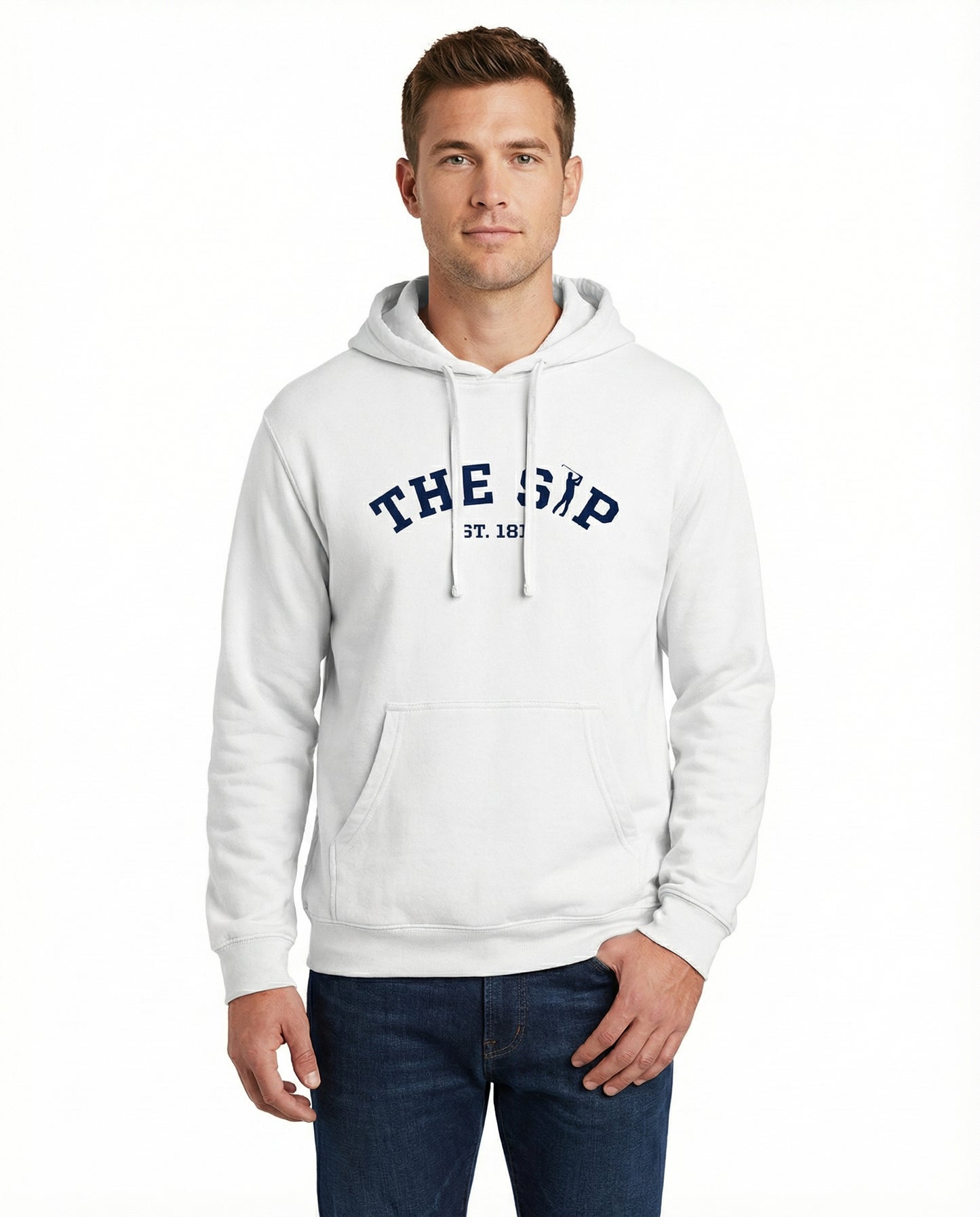 The Sip Est. 1817 - White Graphic Hoodie Adult Unisex | SIP Boyz