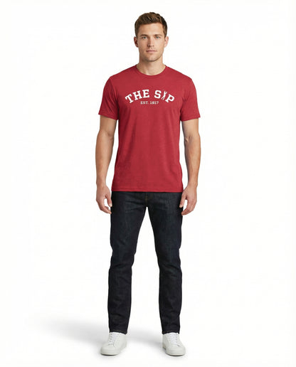 The Sip Est. 1817 - Red Graphic Tee Adult Unisex | SIP Boyz