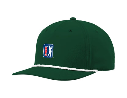 The Tour - Green Structured Rope Classic Snap Back Hat | The Boyz