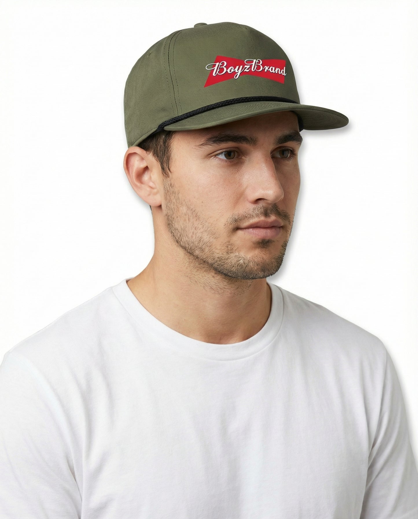 Boyz Brand - Green Structured Rope Classic Snap Back Hat | The Boyz Brand