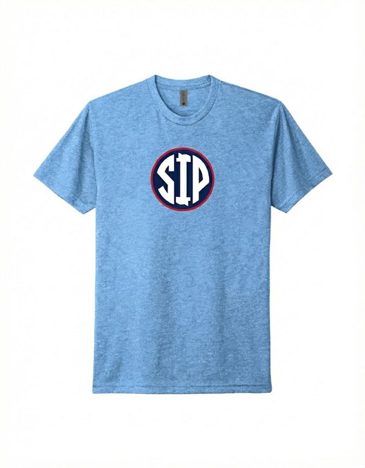 Center Circle SIP - Carolina Blue Graphic Tee Adult Unisex | SIP Boyz (Copy)