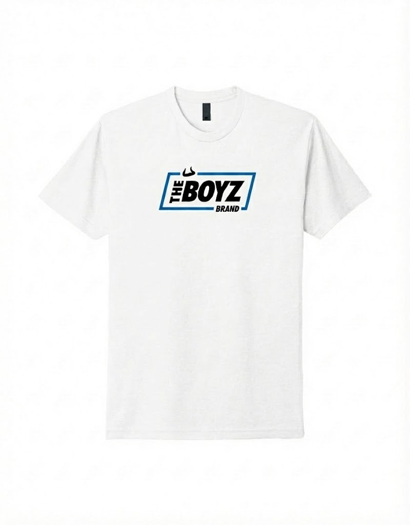 The Boyz Brand - White Graphic Tee Adult Unisex | The Boyz Brand