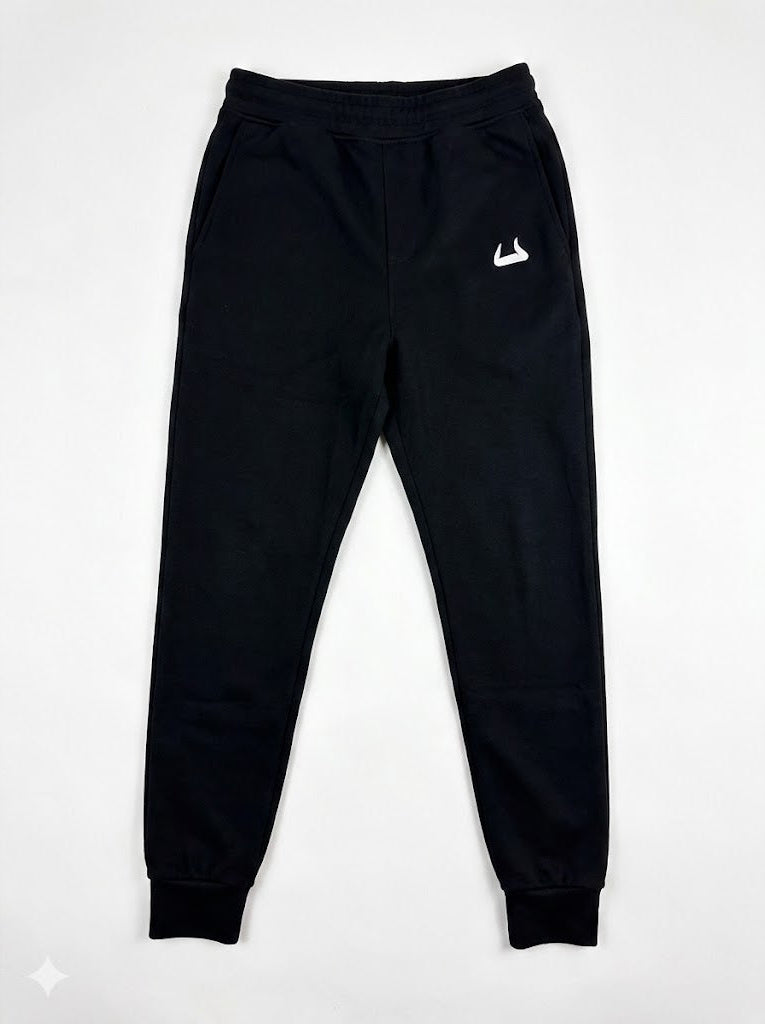 Bull -  Black Joggers Adult Unisex | SIP Boyz