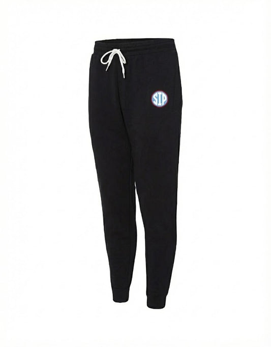 Circle Sip -  Black Joggers Adult Unisex | SIP Boyz